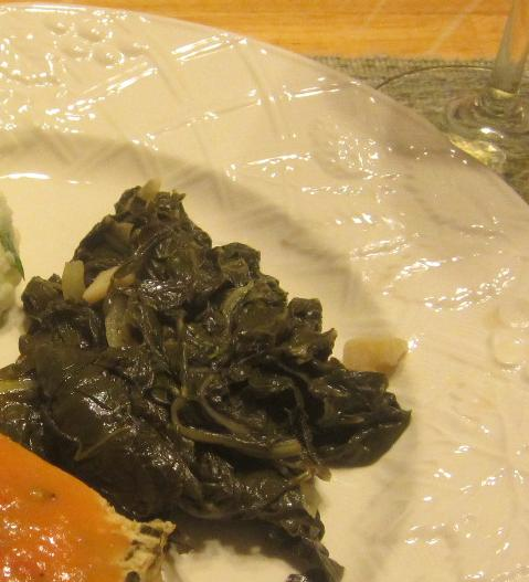 (English) Just a Man in His Kitchen:  Swiss Chard